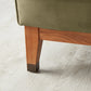 Olive Green Velvet Occasional Chair