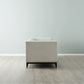 3 Seater Modern Fabric Sofa Grey