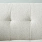 3 Seater Modern Fabric Sofa Grey