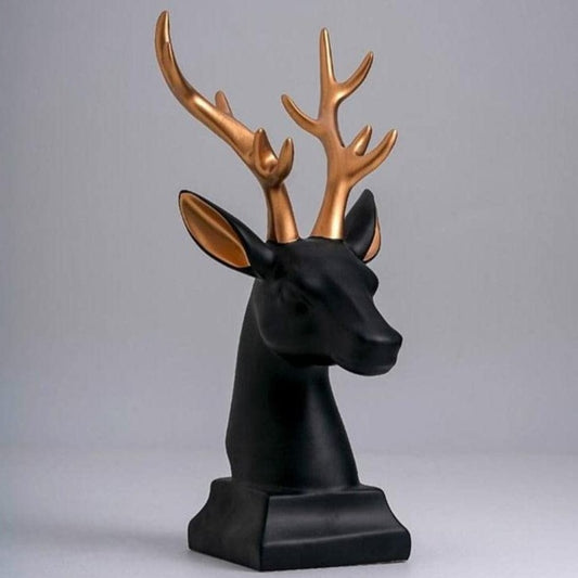 Reindeer(Bara Singha)  Head Sculpture Showpiece Modern Art
