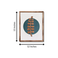 Set of 3 Botanical Modern Wooden Wall Arts 16 Inches x 40 Inches