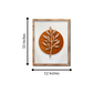 Set of 3 Botanical Modern Wooden Wall Arts 16 Inches x 40 Inches