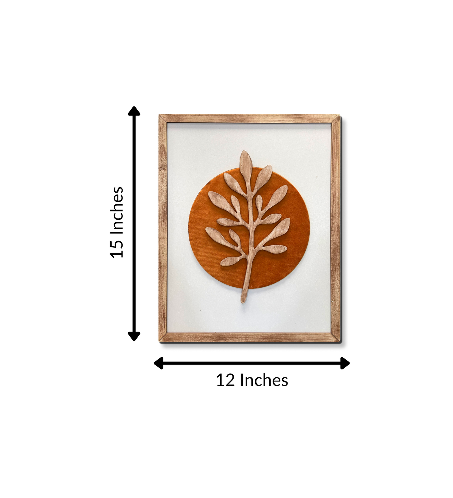 Set of 3 Botanical Modern Wooden Wall Arts 16 Inches x 40 Inches