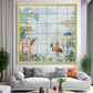 King Trotting Horse Royal Wood Print Wooden Wall Tiles Set