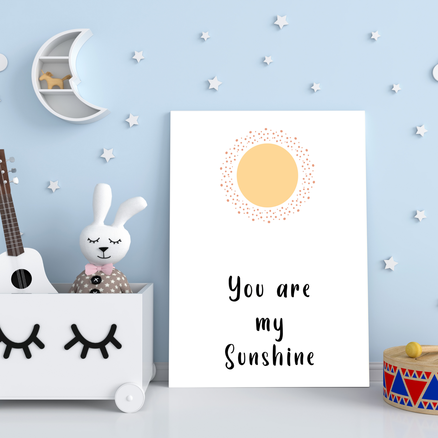 You Are My Sunshine Wood Print Wall Art