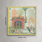 Traditional Garden With Dom Wood Print Wooden Wall Tiles Set