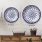 Set of 5 Rajasthani Royal Rabat Decorative Wall Plates to Elevate Your Home Ambiance