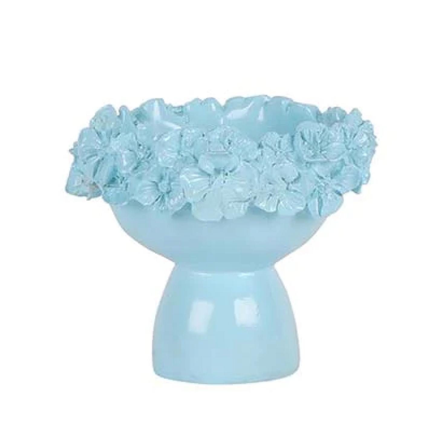 Female Flowers Head Ceramic Planter For Home Décor