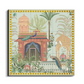 Traditional Garden With Dom Wood Print Wooden Wall Tiles Set