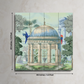 Traditional Dom in Kingdom Wood Print Wooden Wall Tiles Set