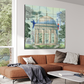 Traditional Dom in Kingdom Wood Print Wooden Wall Tiles Set
