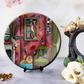 stylish ethnic home ceramic decorative plates to hang on wall