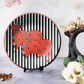 Artistic wall plate inspired by Pichwai art 