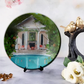 Pool garden decorative plates to hang on wall