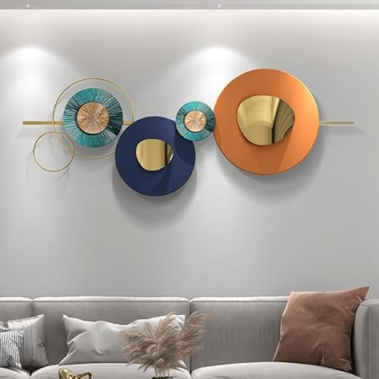 Concomitant 3D Luxurious Metal Wall Art