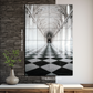 Architecture Hallway Wood Print Luxury Wall Tiles Set
