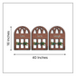 Live Love Laugh Quote Window Wall Art Set of 3