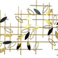 Splendiferous Leaves Luxurious Metal Wall Art