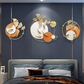 Elegant Nordic 3D Luxury Metal Wall Art