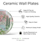 antique wall plates royal garden for home decor