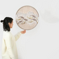 Waving Fish 3D Round Metal Wall Art