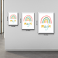 Rainbow Magic Wood Print Wall Art