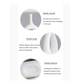 Hollow Ceramic Decorative Vase Set of 2
