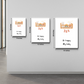 Be Happy My Baby Wood Print Wall Art