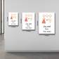 Joy and Love Live Here Wood Print Wall Art