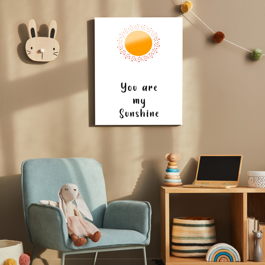 You Are My Sunshine Wood Print Wall Art