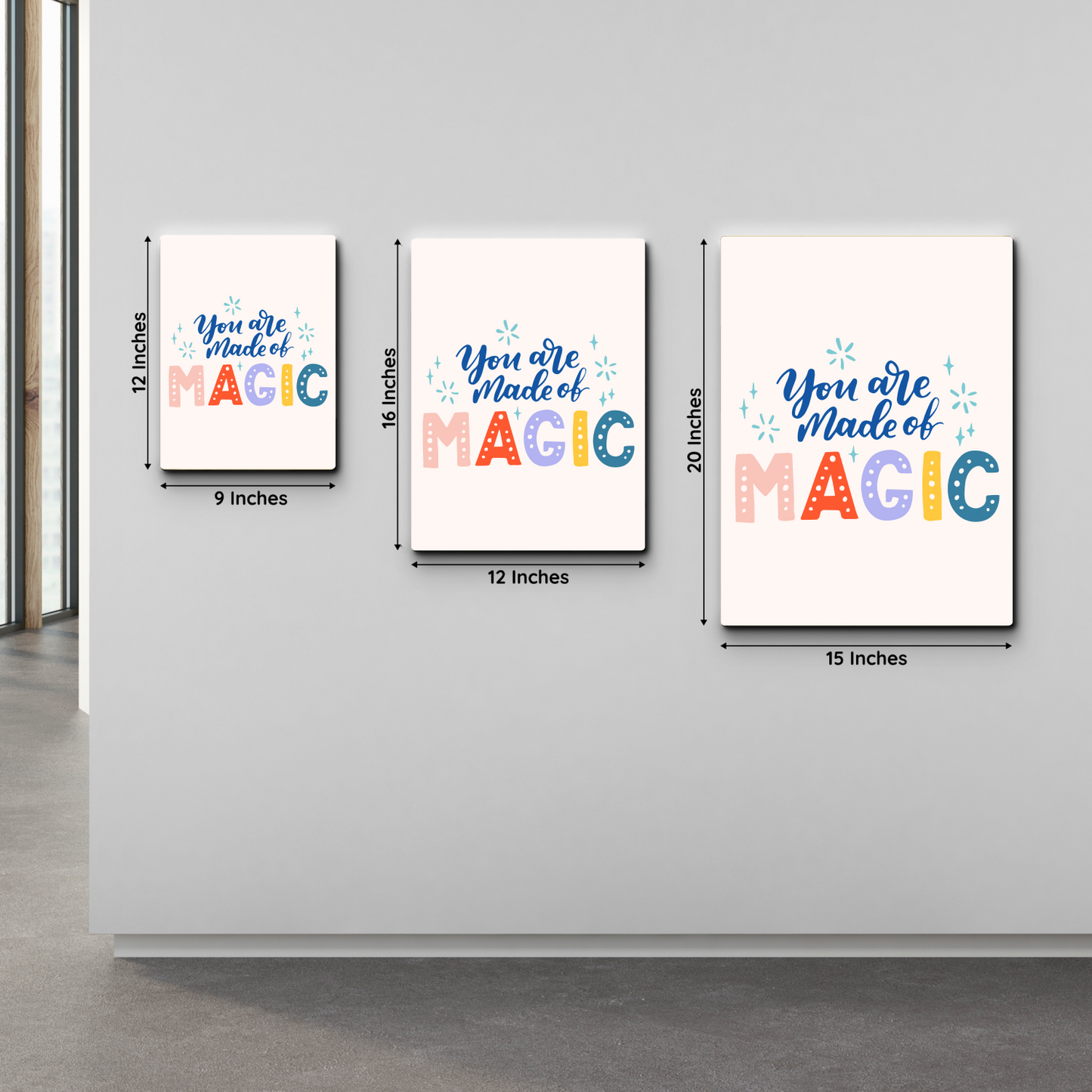 You Are Made of Magic Wood Print Wall Art
