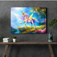 Unicorn Wood Print Wall Art