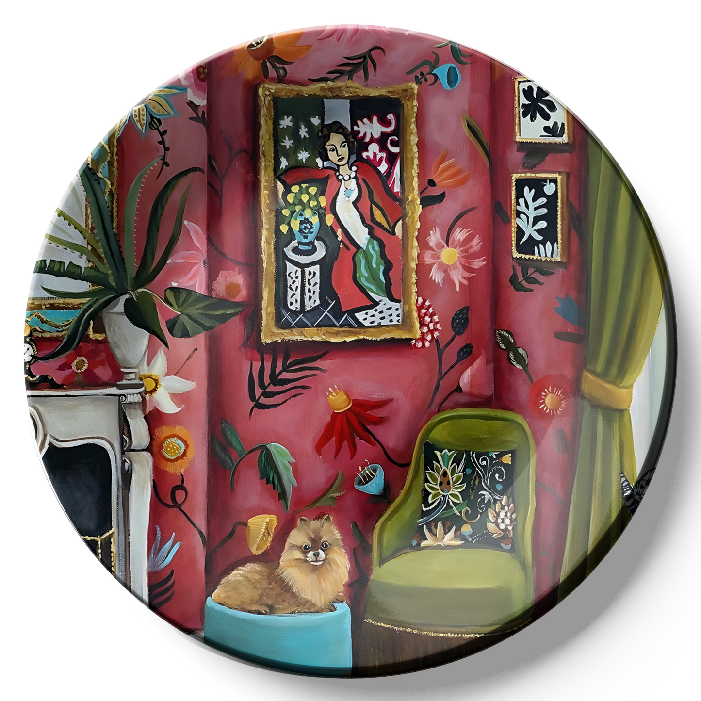 ethnic home decorative plates