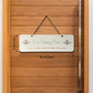 Our Happy Place Wood Print Colorful Wall or Door Hanging