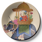 Royal Elephant and King ceramic plate wall art
