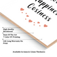 House Love Happiness Cosiness Wood Print Wall Art
