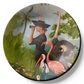 woman binoculars clipart traditional wall decor