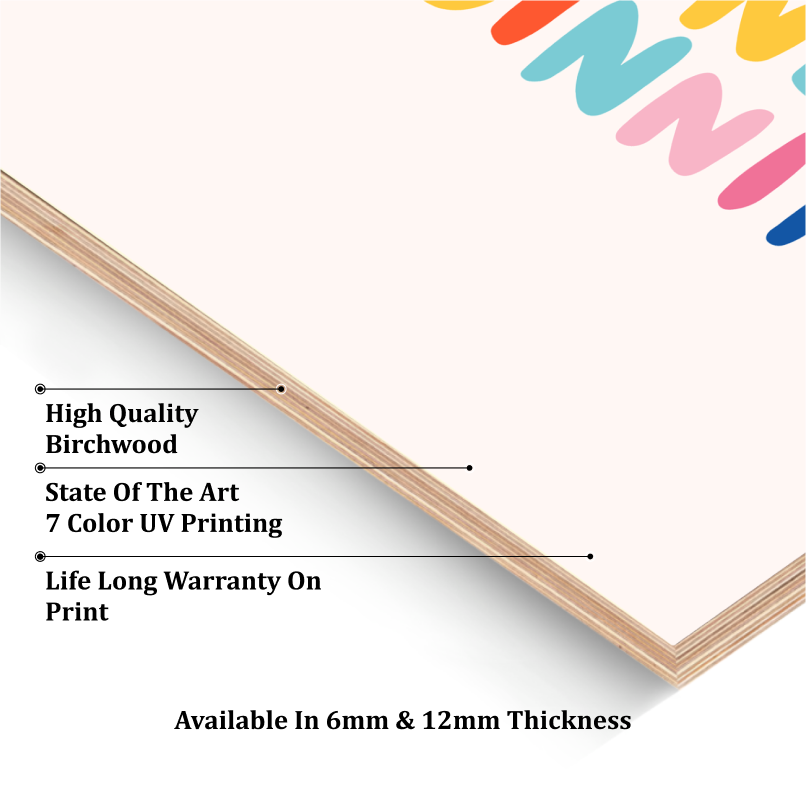 Embrace The Magic Wood Print Wall Art