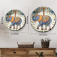 Royal Elephant Ceramic Wall Plate Home Décor