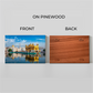 Golden Temple Wood Print Wall Art