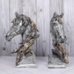 Majestic Horse Head Statue Sculpture For Decor