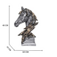 Majestic Horse Head Statue Sculpture For Decor