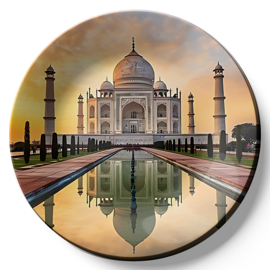 Taj Mahal Wall Plate Home Décor