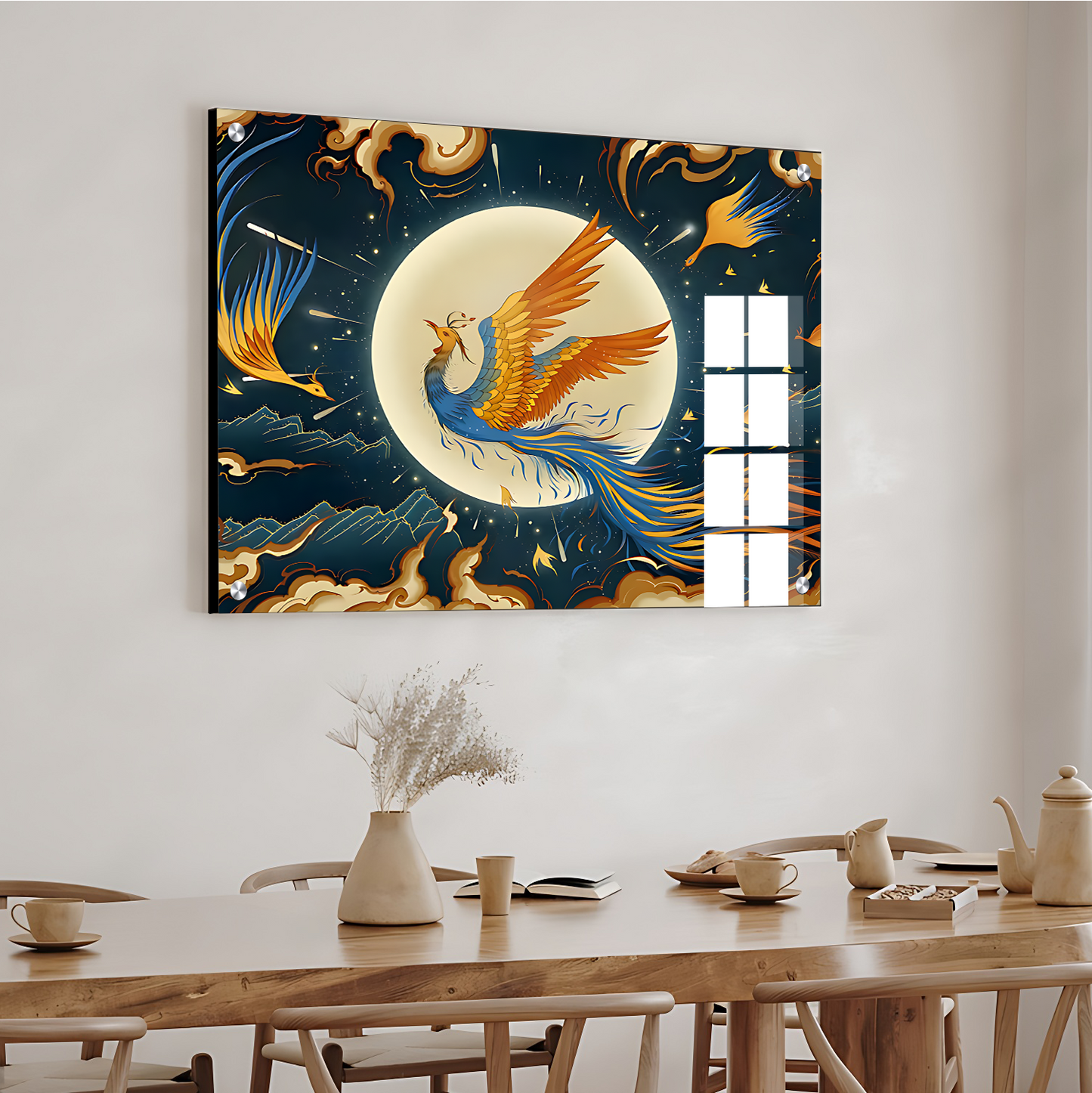 Phoenix Good Luck Wall Art Luxury Painting