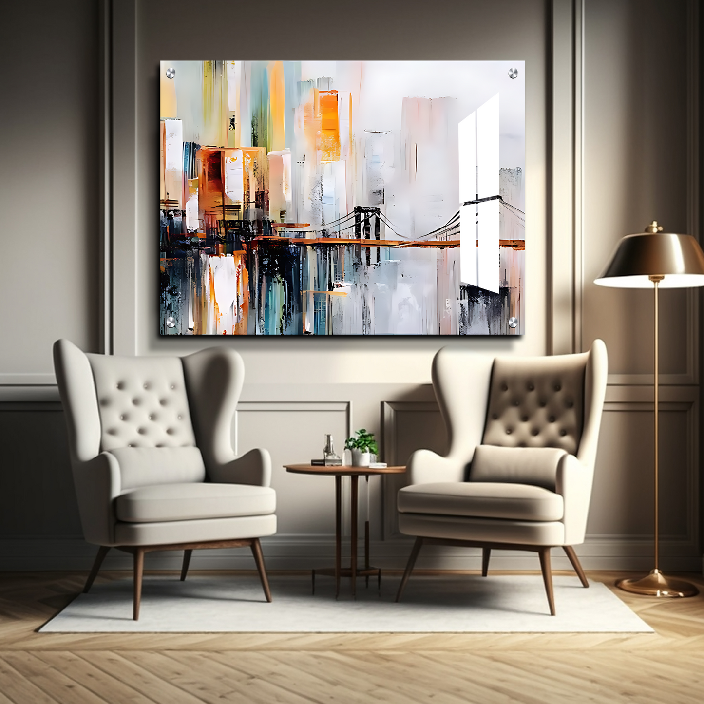 Bridge Art Luxury Wall Painting