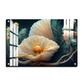 3D White Flowers Luxury Wall Painting