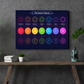 The 7 Chakra Wood Print Wall Art