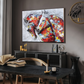 Horses Couple Paint Art Luxury Wall Painting