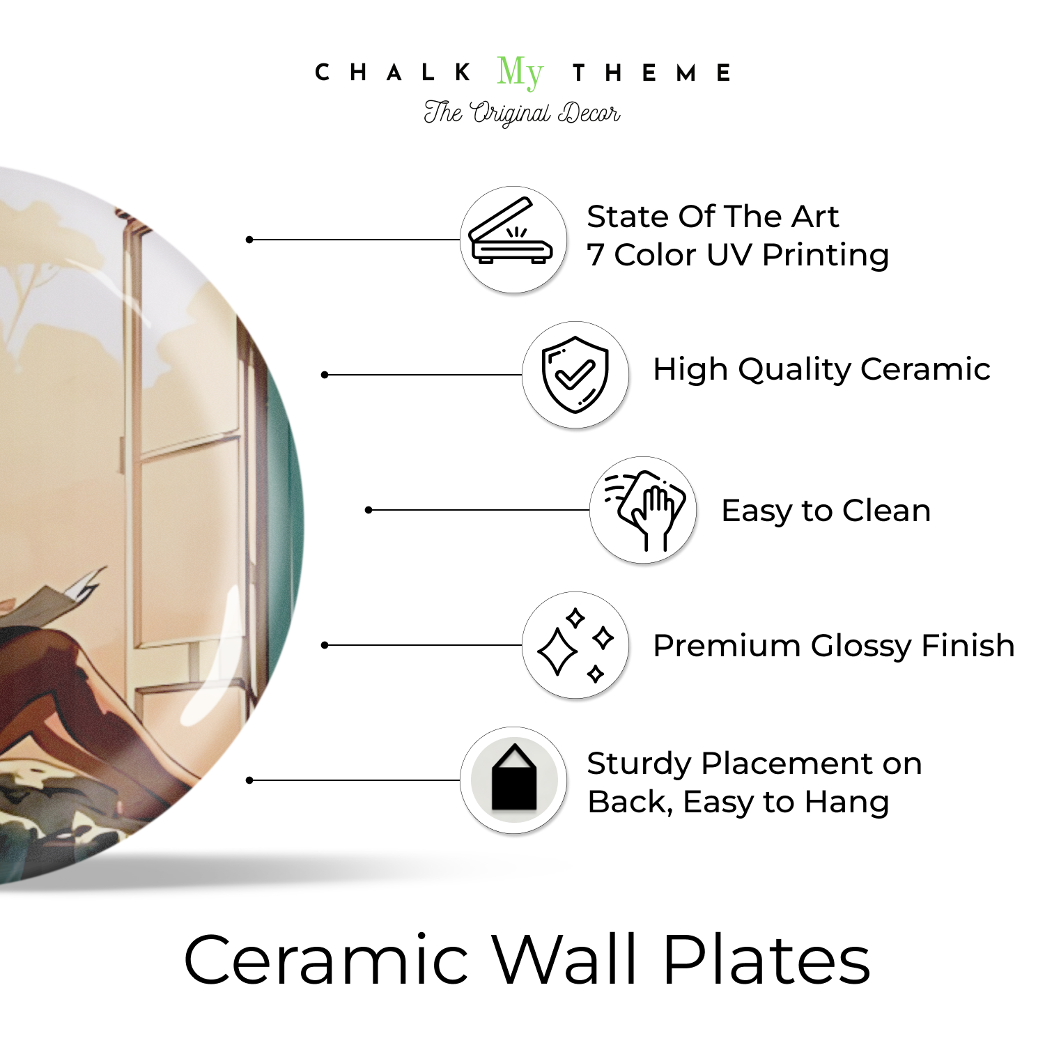 set of 4 Inspirational Assorted Theme Wall Art 