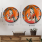 Traditional Women Wall Plate Home Décor